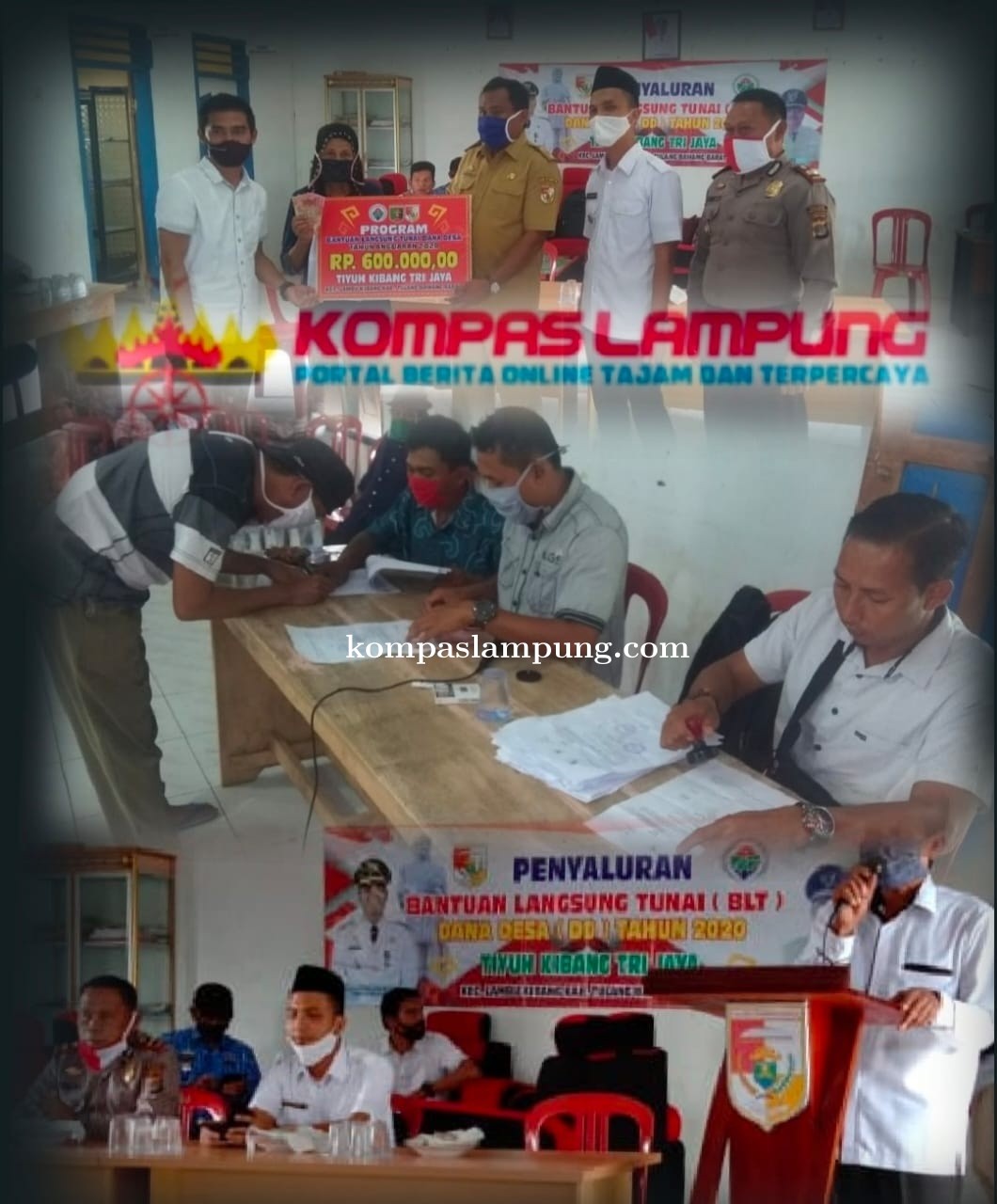 Tiyuh kibang Tri Jaya Realisasikan BLT-DD Tahap Dua Kepada 149 Kepala Keluarga