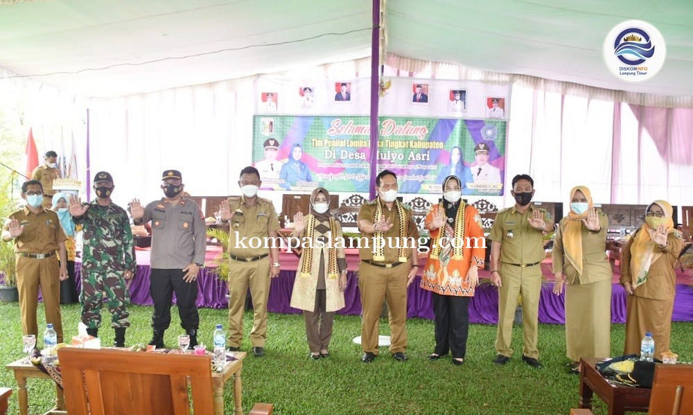 Wabup Lamtim Azwar Hadi Menghadiri Sekaligus Membuka Acara BBGRM Kecamatan Bumi Agung