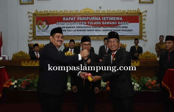 17 Wajah Baru Duduki Kursi DPRD Tulang Bawang Barat