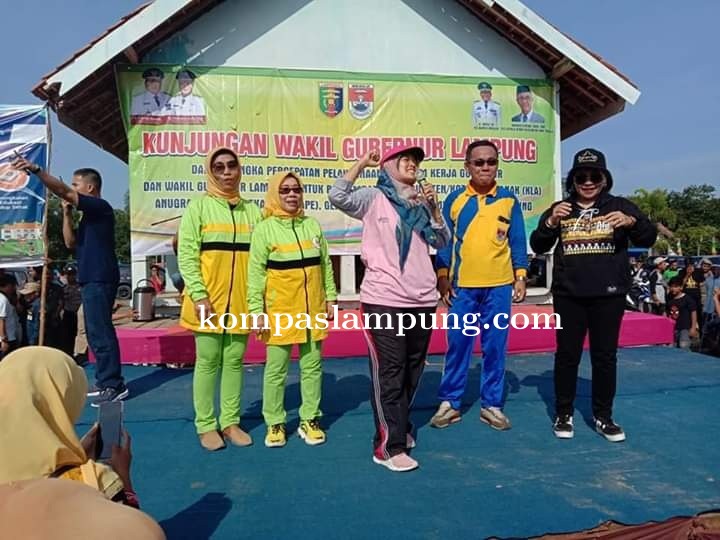 Wakil Gubernur Lampung Nunik Melakukan Kunjungan Kerja Ke Kab Mesuji