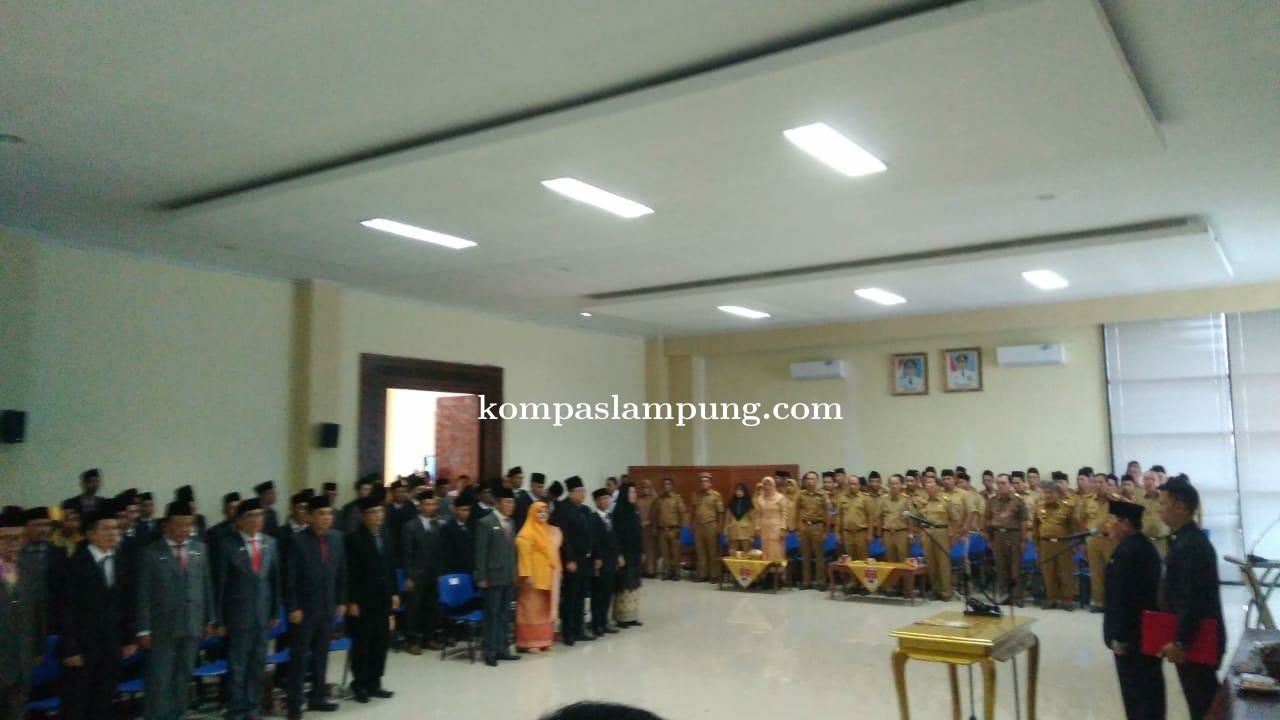 Bupati Kab Mesuji Saply TH Melakukan Perombakan Besaran Besaran