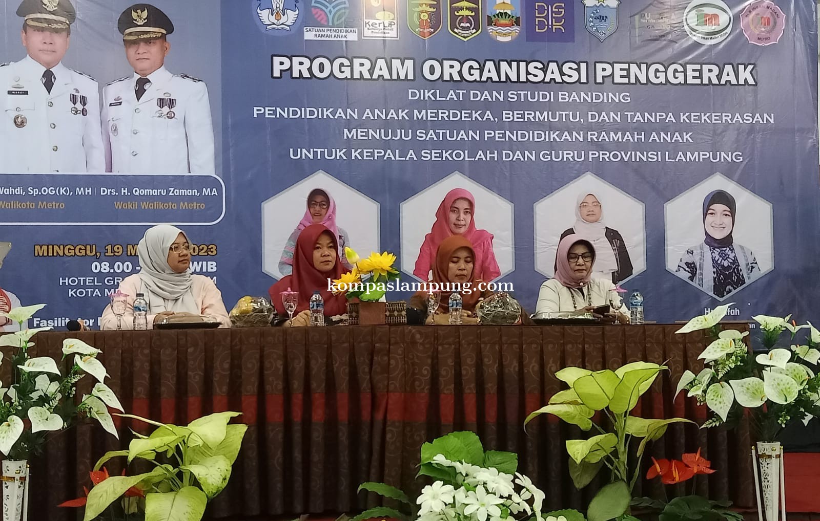Kota Metro Jadi Tujuan Studi Banding Satuan Pendidikan Ramah Anak Dari Kabupaten Pesisir Barat