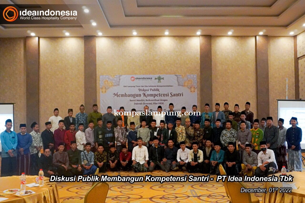 IDEA dan RMI Berikan Beasiswa Program Santri Kompeten untuk Pondok Pesantren di Seluruh Indonesia