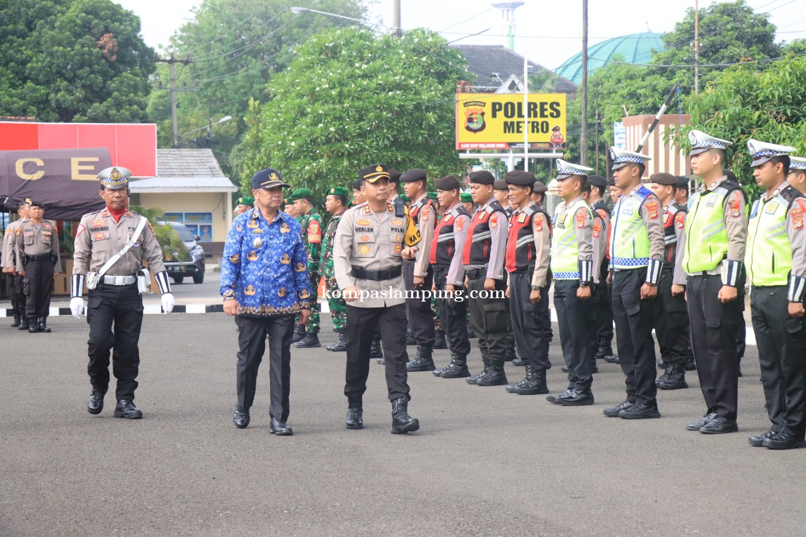 Polres Metro Gelar Apel Pasukan Operasi Ketupat Krakatau 2023