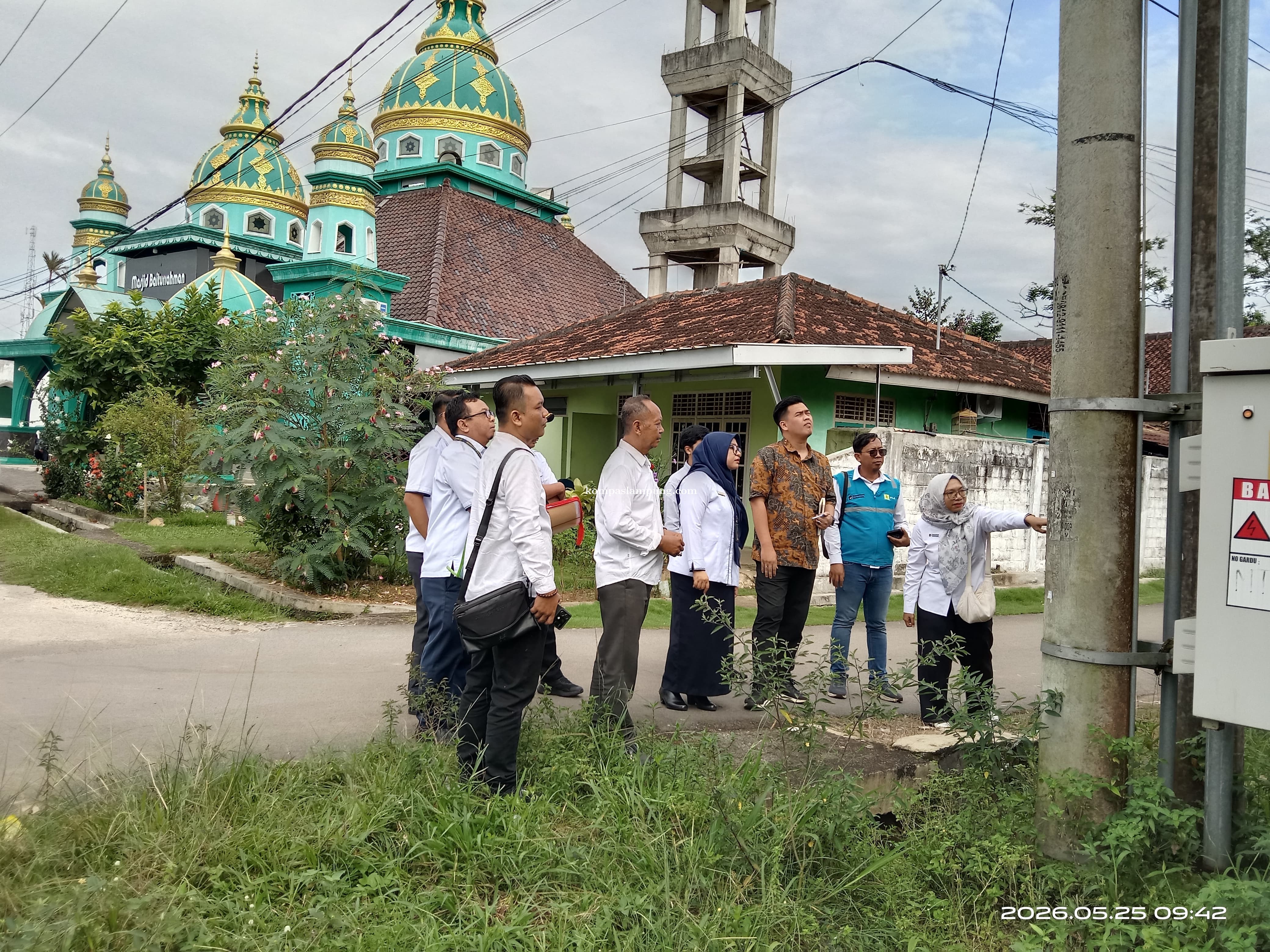PN Metro Gelar Sidang PS terkait  PLN pasang  Tiang Listrik Tanpa Ijin Pemilik Tanah