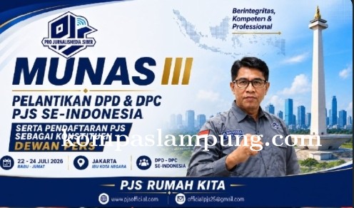 MUNAS III PJS, Seminar Nasional dan Pelantikan Pengurus DPD-DPC se- Indonesia Bakal undang Wapres Gi