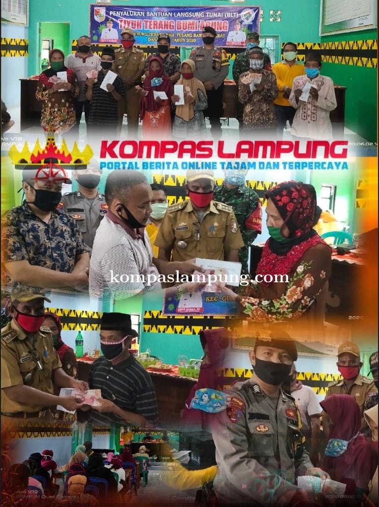 Pemerintah Tiyuh Terang Bumi Agung Salurkan BLT DD Upaya Ringankan Beban Masyarakat