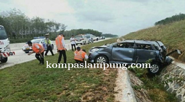 TRAGIS!!! Baru Dibuka, Tol Terbanggi-Kayuagung Makan Korban