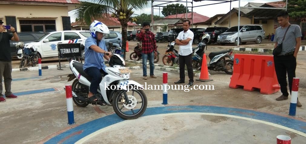  Satlantas Polres Mesuji Mengadakan Pembuatan SIM Gratis Untuk Para Insan Pers