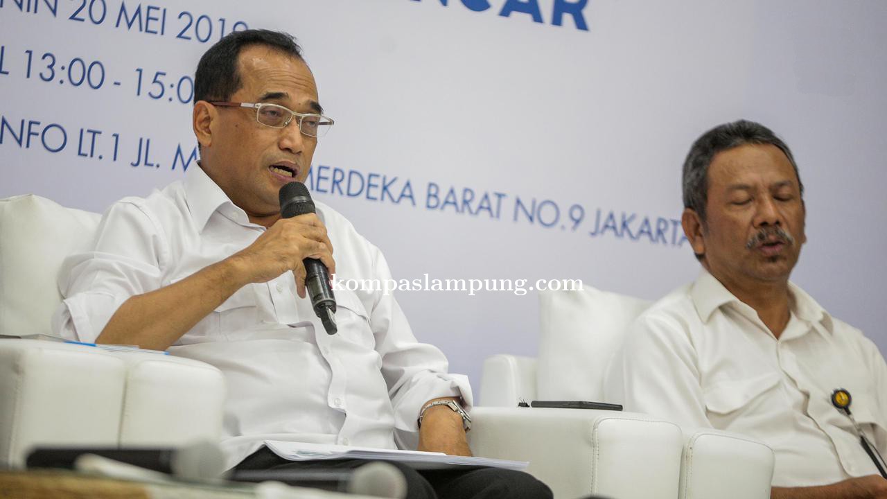 Menhub Minta Pengamanan Jalur Mudik di Lampung Ditingkatkan