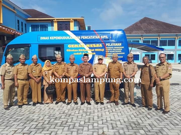 Dinas Dukcapil Kab Mesuji Kini Telah Memiliki Mobil Pelayanan Keliling Administrasi Kependudukan