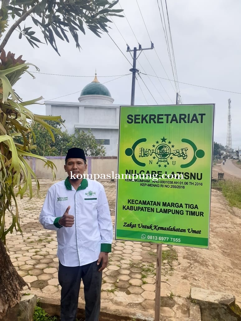 NU-CARE LAZISNU Kecamatan Marga Tiga Bangun 15 Sumur Bor Untuk Pesantren, Masjid dan Mushola