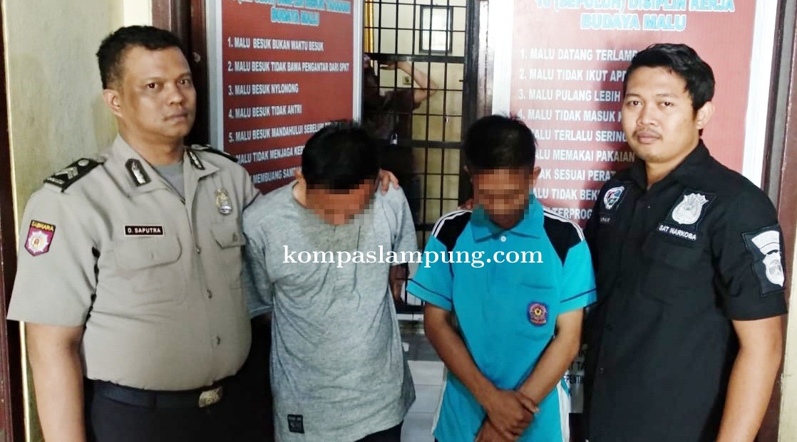 Jadi Bandar Narkotika, Dua Oknum Sat Pol PP Ditangkap Polisi