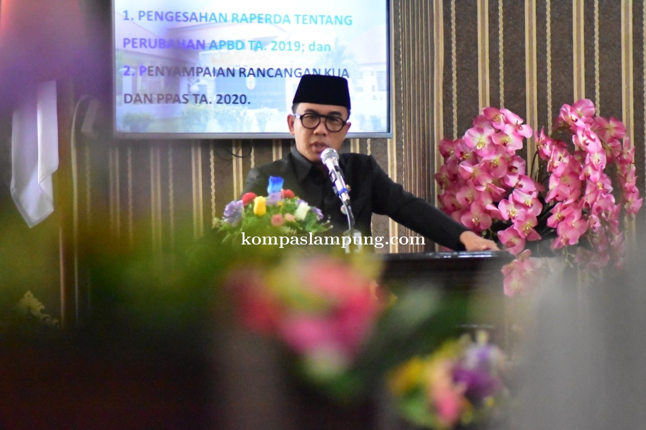 Paripurna DPRD, RAS Sampaikan Rancangan KUA-PPAS Tahun 2020