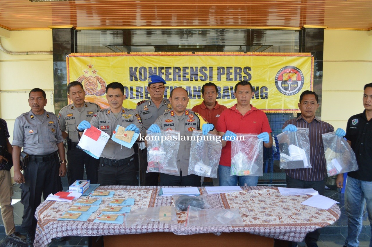 Polres Tulang Bawang Tangkap 27 Pelaku Peredaran Gelap Narkotika, Satu Diantaranya ASN.