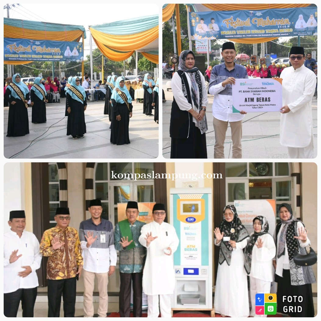 Pemkot Metro Bersama Majelis Taklim Masjid Taqwa Gelar Festival Muharram 1446 H