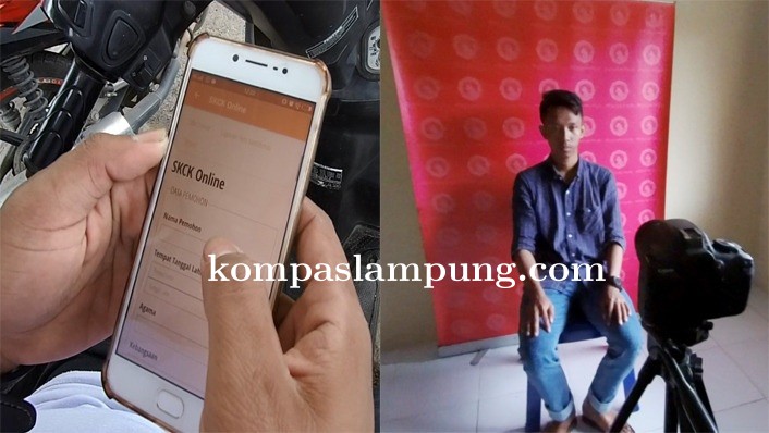 Kemudahan Buat SKCK Di Polres Tulang Bawang Cukup Lewat HP Android
