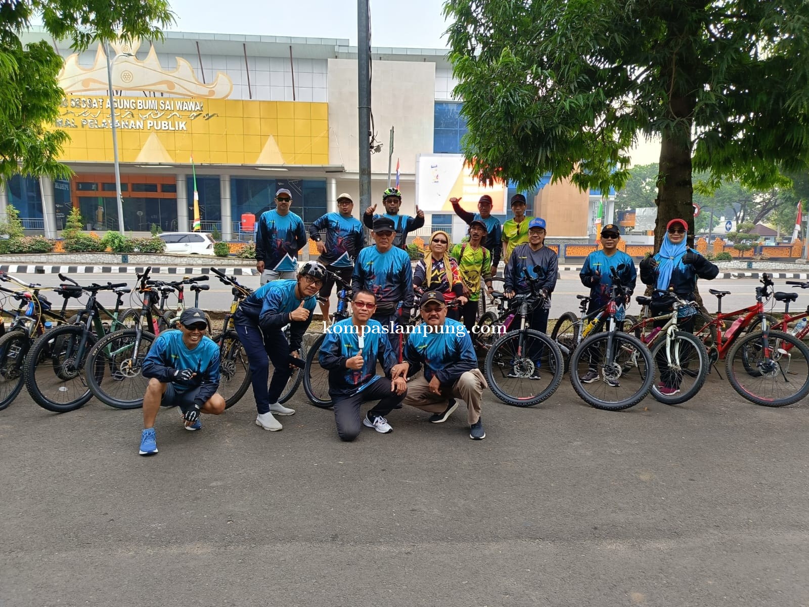 Warga Perum Prasanti Garden Metro Rutin Gelar Gowes Bareng Tuk Jaga Kekompakan Dan Rasa Kekeluargaan