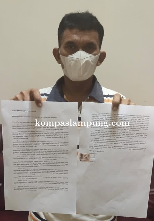 Diduga Tanahnya Diserobot PT GFI, Warga Desa Padang Kandis Ngadu ke Presiden Joko Widodo dan KPK
