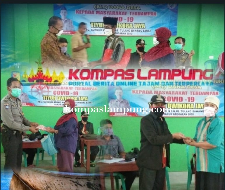 Pemerintahan Tiyuh Dwikora Jaya Berharap BLT Dari DD Ini Dapat Membantu Masyarakat