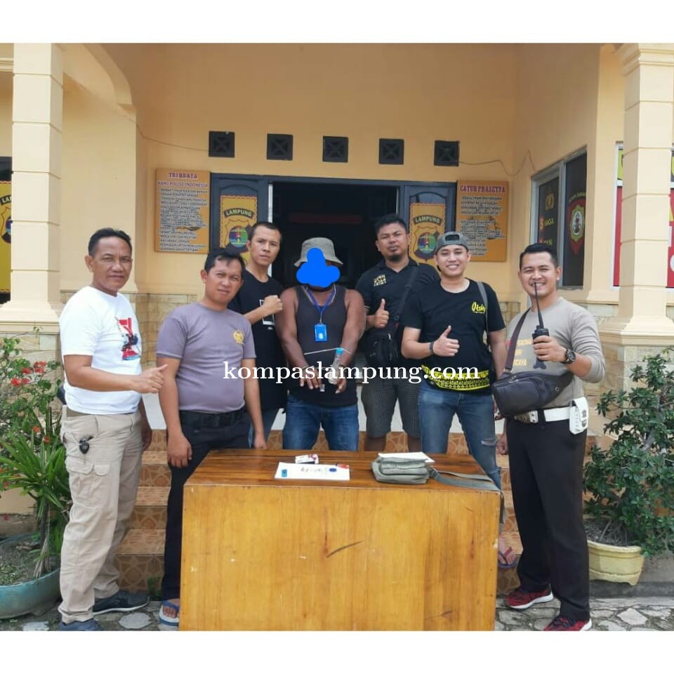 Juru Parkir Pasar Simpang Pematang Ditangkap Polisi Karena Narkoba