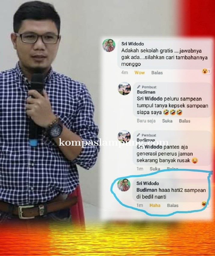Polisi Harus Serius Proses Hukum Akun Sri Widodo Yang Ancam Akan Bedil Reporter TV