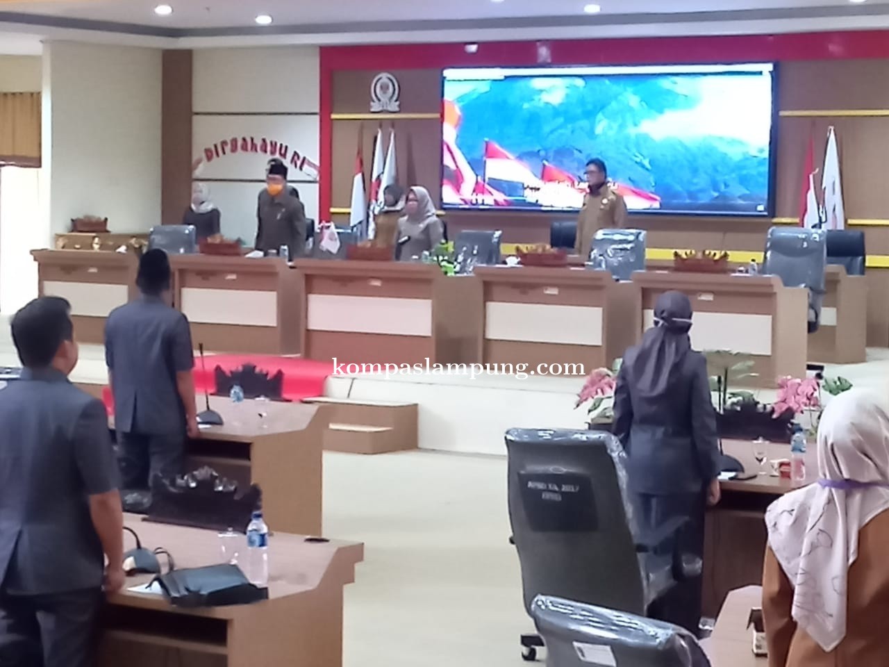 DPRD Kab Mesuji Gelar Rapat Paripurna