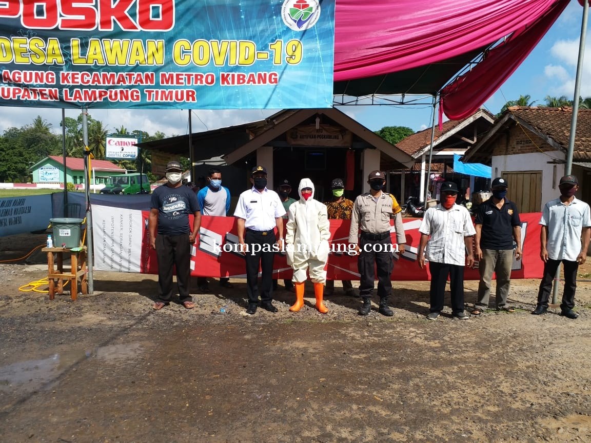 Pemdes Sumber Agung Siap Perang Melawan Covid-19