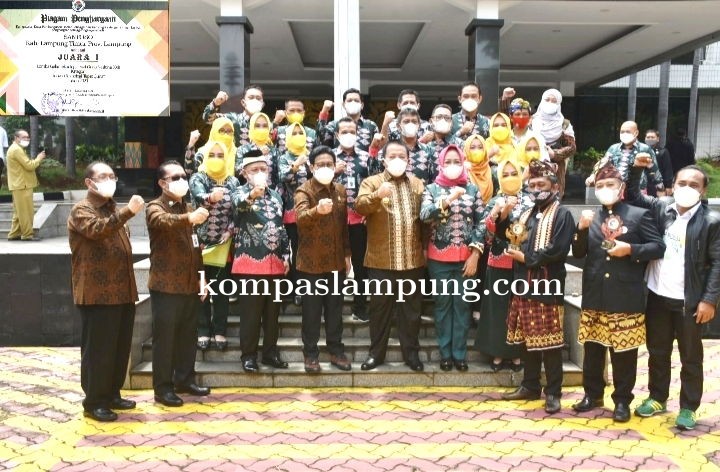 Bupati Lamtim Raih Penghargaan Gelar Teknologi Tepat Guna Nasional  Tahun 2021