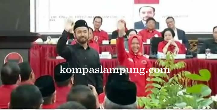 PDIP Resmi Usung Anna Morinda Dan Fritz Akhmad Sebagai Wali dan Wakil Wali Kota Metro