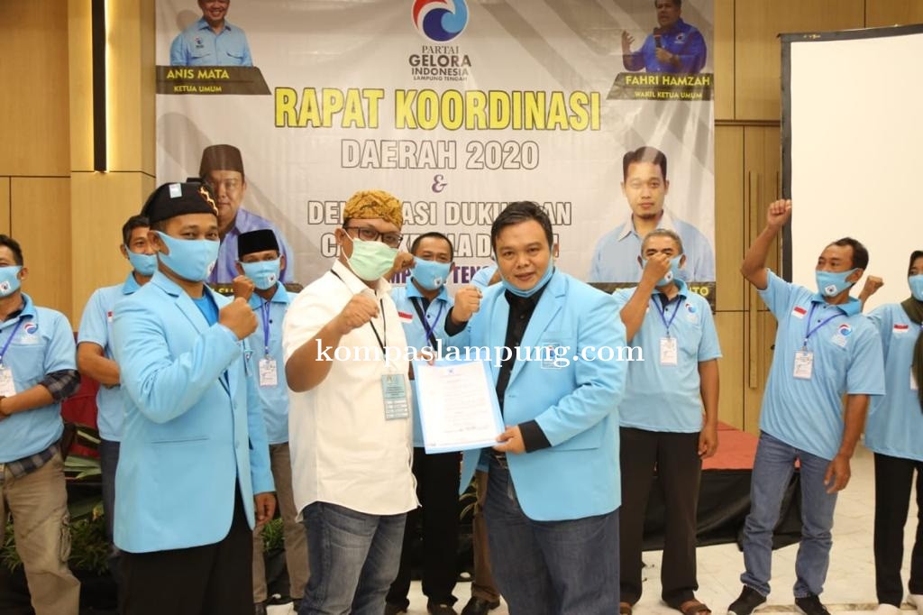 Partai Gelora Lampung Tengah Siap Menangkan Musa - Ardito