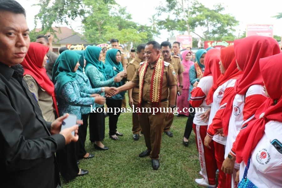 Plt Bupati Lampung Selatan Hadiri Serta Membuka Musrenbang Kec Merbau Mataram