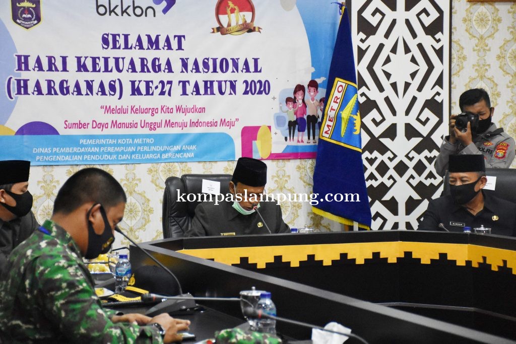 Kota Metro Raih Peringkat I Kategori Posyandu, Lingkungan Bersih Sehat Pada HARGANAS Ke-27