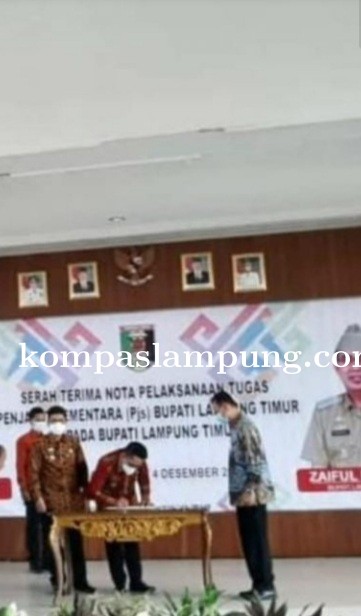 Zaiful Bokhari Kembali Menjabat Sebagai Bupati Lampung Timur